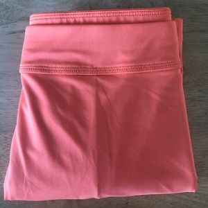 Orange/coral golf skort